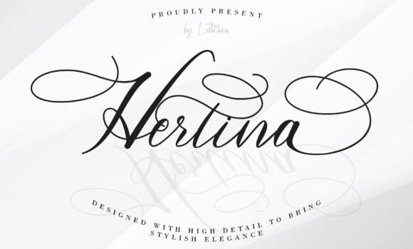 Hertina Font Fonts Free Download Hertina Font - Featured Image