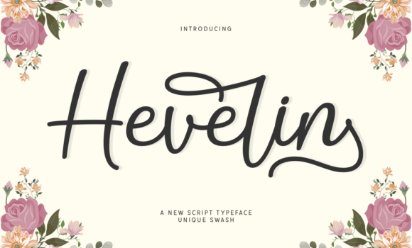 Hevelin Font - Featured Image