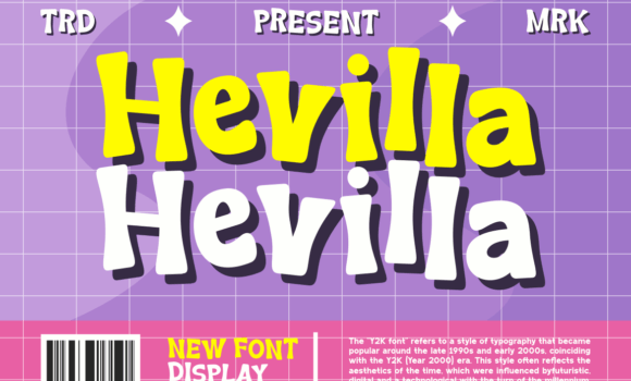 Hevilla Font Fonts Free Download Hevilla Font - Featured Image