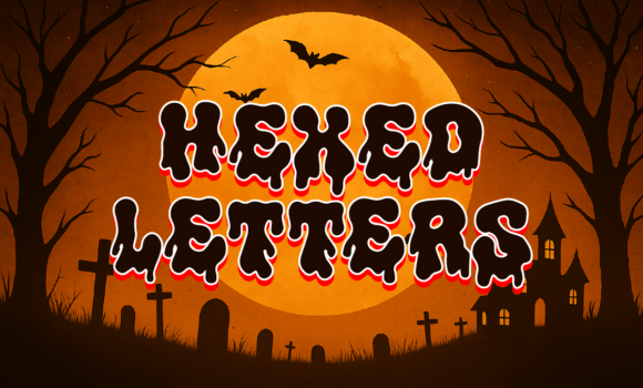 Hexed Letters Font Fonts Free Download Hexed Letters Font - Featured Image