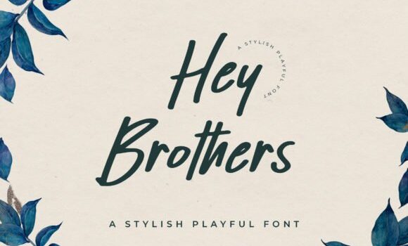 Hey Brother Font Fonts Free Download Hey Brother Font - Featured Image