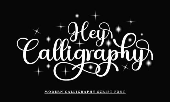 Hey Calligraphy Font - Featured Image