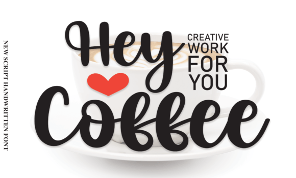 Hey Coffee Font - Featured Image