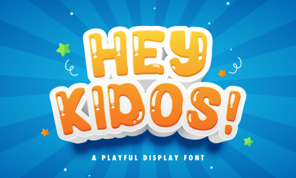 Hey Kidos Font Fonts Free Download
