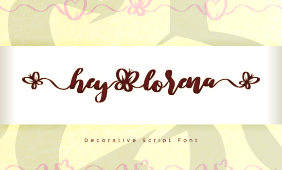 Hey Lorena Font Fonts Free Download Hey Lorena Font - Featured Image