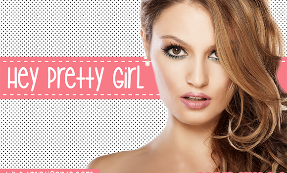 Hey Pretty Girl Font - Featured Image