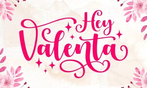 Hey Valenta Font - Featured Image