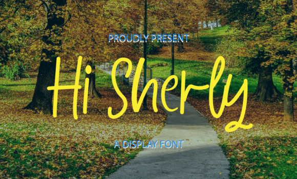 Hi Sherly Font - Featured Image