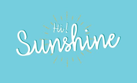 Hi Sunshine Font - Featured Image