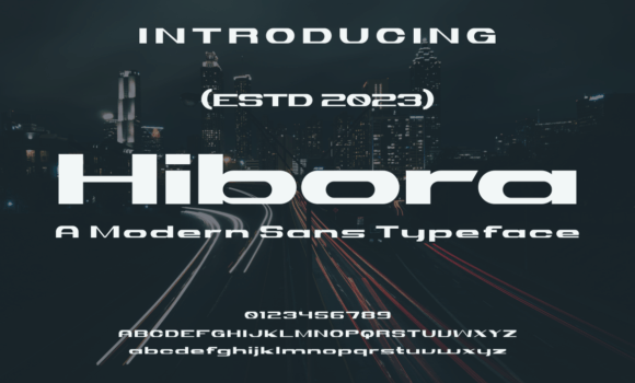Hibora Font - Featured Image