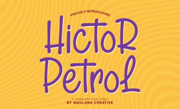 Hictor Petrol Font - Featured Image