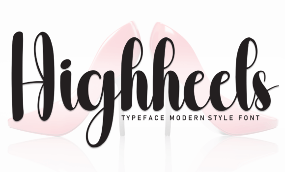 Highheels Font - Featured Image