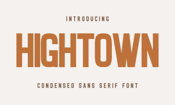 Hightown Font - Featured Image