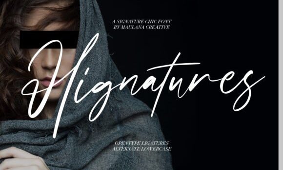 Hignatures Font - Featured Image