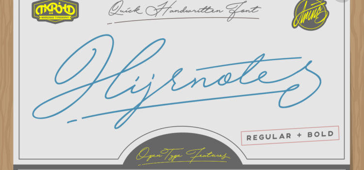 Hijrnotes Font Fonts Free Download Hijrnotes Font - Featured Image