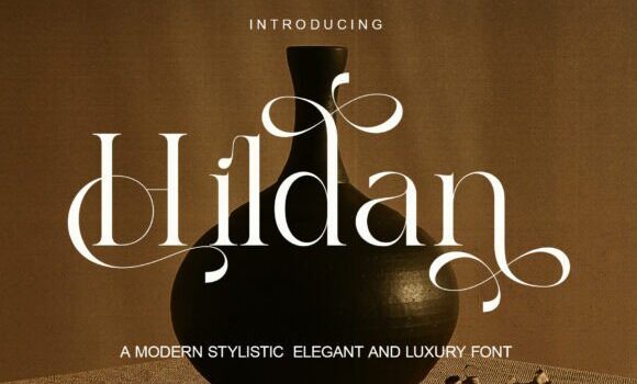Hildan Font Fonts Free Download Hildan Font - Featured Image