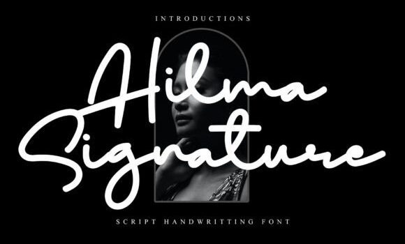 Hilma Signature Font - Featured Image