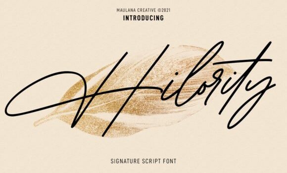 Hilority Font - Featured Image