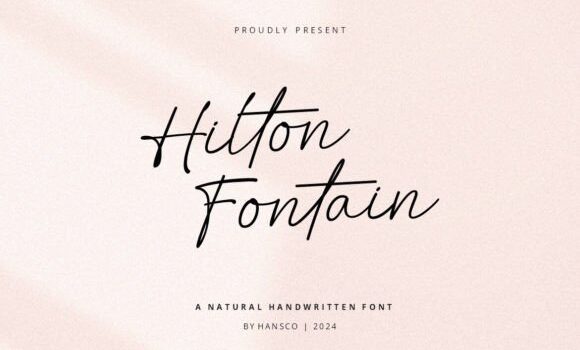 Hilton Fontain Font Fonts Free Download Hilton Fontain Font - Featured Image