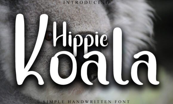 Hippie Koala Font - Featured Image