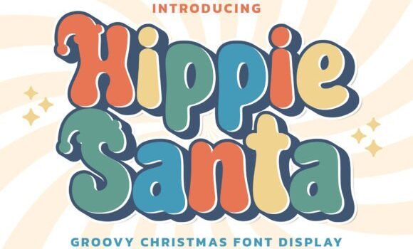 Hippie Santa Font - Featured Image