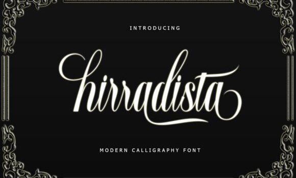 Hirradista Script Font Fonts Free Download Hirradista Script Font - Featured Image