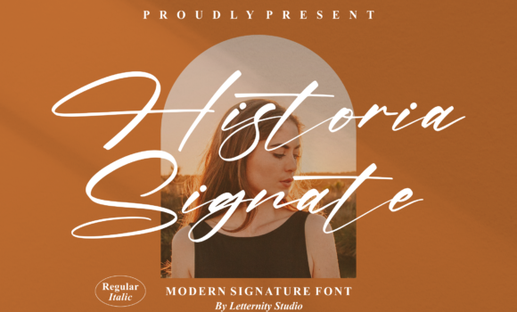Historia Signate Font Fonts Free Download Historia Signate Font - Featured Image