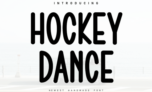 Hockey Dance Font - Featured Image