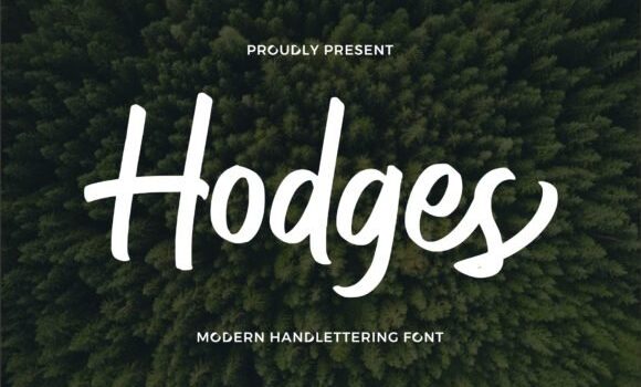 Hodges Font - Featured Image