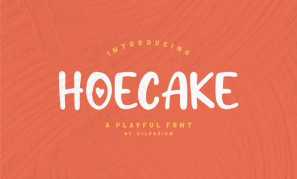 Hoecake Font - Featured Image