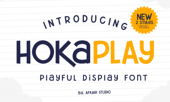 Hokaplay Font - Featured Image