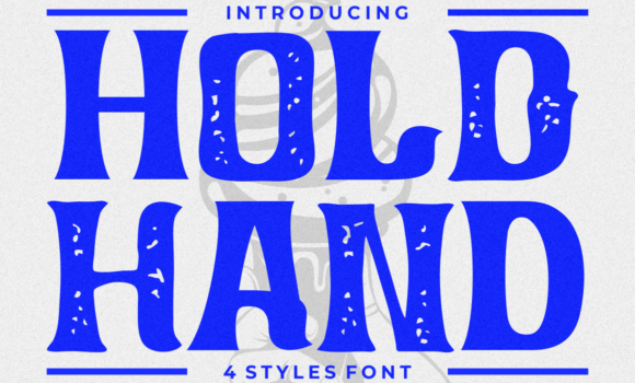 Hold Hand Font - Featured Image