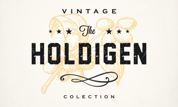 Holdigen Font - Featured Image