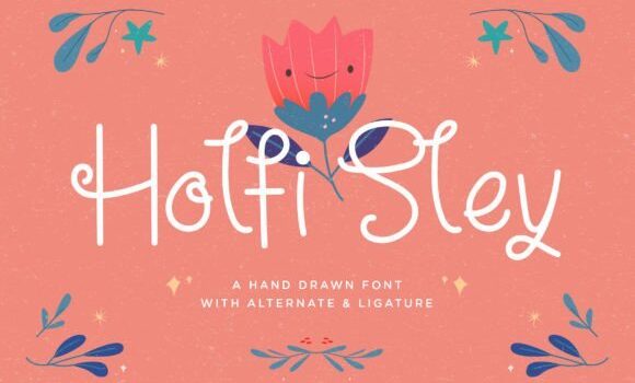 Holfi Sley Font - Featured Image