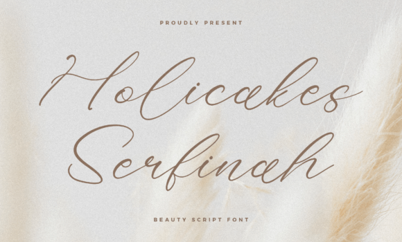 Holicakes Serfinah Font - Featured Image