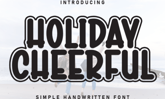 Holiday Cheerful Font - Featured Image