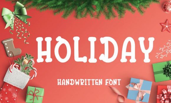 Holiday Font Fonts Free Download Holiday Font - Featured Image