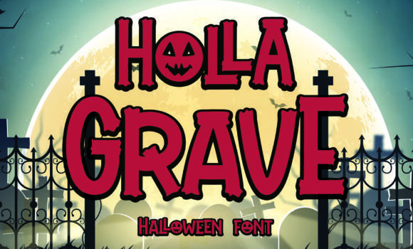 Holla Grave Font - Featured Image
