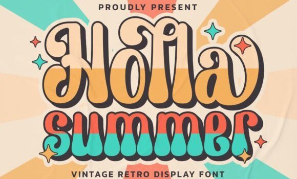 Holla Summer Font - Featured Image