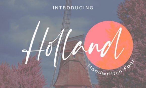 Holland Font - Featured Image