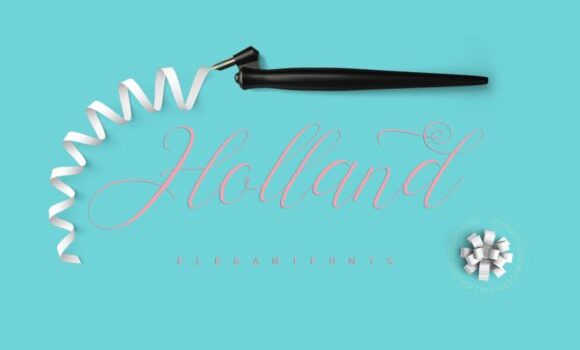 Holland Script Font - Featured Image