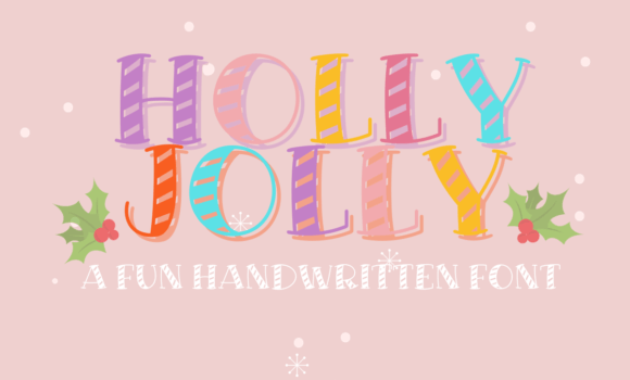 Holly Jolly Font - Featured Image
