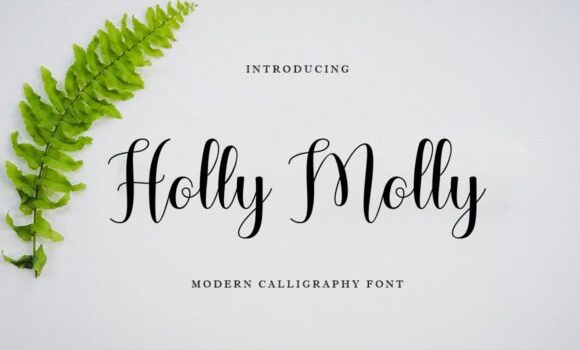 Holly Molly Font Fonts Free Download Holly Molly Font - Featured Image