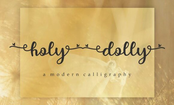 Holy Dolly Font Fonts Free Download Holy Dolly Font - Featured Image
