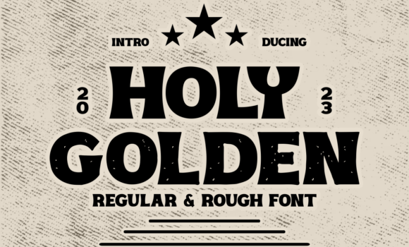 Holy Golden Font Fonts Free Download Holy Golden Font - Featured Image