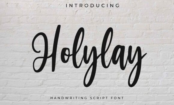 Holylay Font - Featured Image