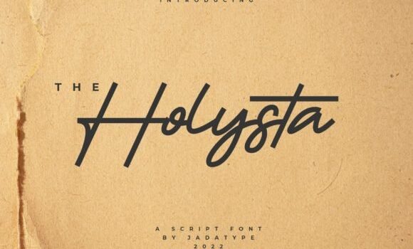 Holysta Font - Featured Image