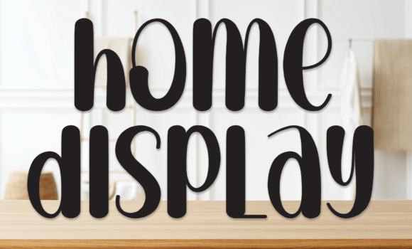 Home Display Font Fonts Free Download Home Display Font - Featured Image