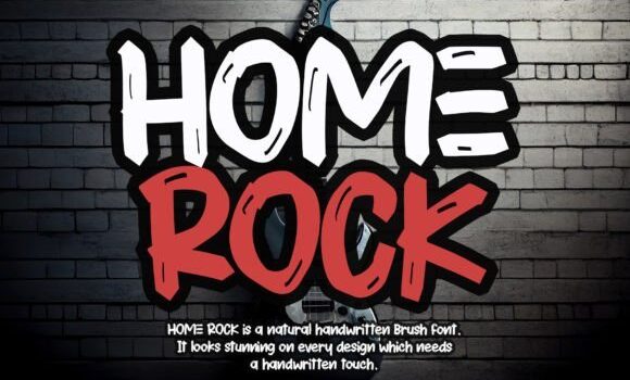Home Rock Font - Featured Image