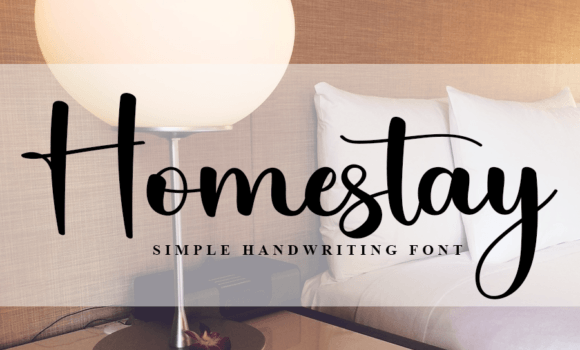 Homestay Font - Featured Image